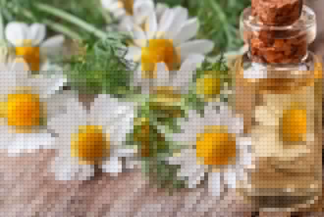 Спринцевание ромашкой